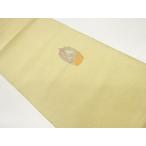 ショッピング松葉茶 ys6964148; 宗sou 金彩仕覆に鳥・松葉模様刺繍袋帯【着】