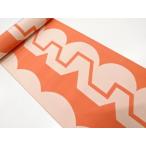 ys7597197; 宗sou 幾何学模様織り出し　八寸帯地反物【アンティーク】【着】