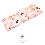 浴衣 レディース 単品 bonheur saisons ボヌールセゾン 生成り色 アイボリー ピンク 赤 麻の葉 金魚 綿 女性用 フリー 送料無料