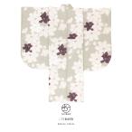  2 сяку рукав кимоно одиночный товар Short 2 сяку рукав hakama для церемония окончания серый ju серия 100 ... цветок женщина женский совершенно новый бесплатная доставка 