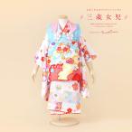  в аренду "Семь, пять, три" девочка 3 лет кимоно . ткань полный комплект бледно-голубой голубой незначительный розовый Sakura . расческа олень. . рука . город сосна кимоно комплект . ткань комплект 753 популярный ребенок кимоно . прекрасный .