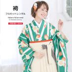  в аренду церемония окончания hakama полный комплект женщина hakama комплект голубой зеленый слива цветок . мелкий рисунок рисунок Hiromichi Nakano взрослый женский университет кимоно комплект . прекрасный .