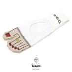  tabi носки женский Onyva белый светло-коричневый цвет кольцо ламе .... пара . педикюр стрейч мир . двоякое применение tabi покрытие защищающий от холода сделано в Японии 22.5cm~24.5cm