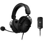 HyperX Cloud Alpha Sge-ming headset 7.1 Surround звук низкий звук настройка ползун черный HX-HSCAS-BK/WW ( 4P5L2AA )
