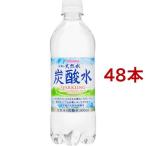 ショッピングミネラルウォーター 500ml 送料無料 48本 伊賀の天然水炭酸水(スパークリング) ( 500ml*48本セット )/ サンガリア 天然水炭酸水