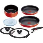 T-fal インジニオ・ネオ パプリカレッド セット7 L15190 ( 7点セット )/ ティファール(T-fal)