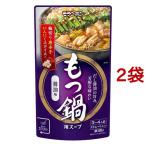 ショッピングもつ鍋 もつ鍋用スープ しょうゆ味 ( 750g*2コセット )