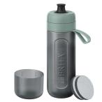 ショッピングブリタ ブリタ 水筒 ボトル型浄水器 アクティブ ダークグリーン 600ml カートリッジ2個付き ( 1セット )/ ブリタ(BRITA)