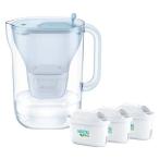 ブリタ ポット型 スタイルエコ パウダーブルー マクストラプロ カートリッジ 3個付き ( 1セット )/ ブリタ(BRITA)