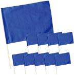  маленький флаг кобальт голубой ( 10шт.@)