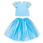 キッズコスプレ衣装 プリンセスドレス クリスタル ( 1セット )