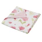 西川 ガーゼ掛けふとんカバー 花柄ピンク 150*210cm シングルロング 218767135-100 ( 1枚 )