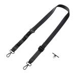 エレコム スマホ ショルダー ストラップ 97-150cm ループ付 ディープブラック ( 1セット )