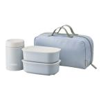 サーモス 真空断熱スープランチセット スカイブルー JEA-801 SKY ( 1セット )/ サーモス(THERMOS)