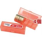 ナカバヤシ コインケース 500円硬貨 50枚収納 NC-3500-R レッド ( 1コ入*4コセット )/ ナカバヤシ