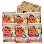 ニャンとも清潔トイレ 脱臭・抗菌チップ 小さめの粒 ケース品 猫砂 ( 2.5L×6個 )/ ニャンとも清潔トイレ
