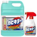 カビキラー カビ取り剤 詰め替え用 業務用 大容量(空ボトル400g 専用ノズル付き) ( 5000g )/ カビキラー ( カビ除去スプレー お風呂 浴槽 掃除 洗剤 )
