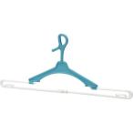 バスタオルハンガー 太竿 ブルー ( 3本入 )/ レック ( 洗濯用品 洗濯ハンガー 物干しハンガー レック )