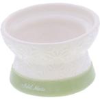 アドメイト フードがこぼれにくい脚付き陶器食器 ドライフード向き ( 1個 )/ アドメイト(ADD.MATE)