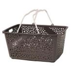 錦化成 かご ラピス バスケット スヌーピー 31L ブラウン ( 1個 )