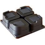 テレビの高さをあげる足 AKO-09 ( 4個入 )