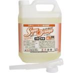 スーパーオレンジ 消臭・除菌 泡タイプ 業務用 ( 4L )/ スーパーオレンジ ( 洗剤 掃除 油汚れ 水垢 ラク 楽 簡単 コスト どこでも )