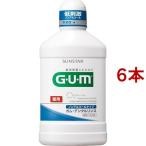 GUMデンタルリンス ノンアルコール ( 500ml*6本セット )/ ガム(G・U・M) ( マウスウォッシュ マウスウオッシュ 液体ハミガキ )