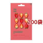 ホリカホリカ ピュアエッセンスマスク ストロベリー ( 20ml*200袋セット )/ HolikaHolika(ホリカホリカ)