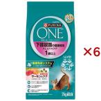 ピュリナワンキャット 下部尿路健康維持FLUTHサーモンツナ ( 4袋入×6セット(1袋500g) )/ ピュリナワン(PURINA ONE)