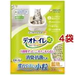 デオトイレ 猫用 消臭・抗菌サンド 小粒 ( 3.8L*4袋セット )/ デオトイレ