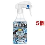 アイスノン シャツミスト ICE KING ( 300ml*5個セット )/ アイスノン ( 冷却スプレー 冷感 クール ひんやり 暑さ対策グッズ )