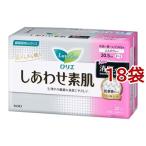 ロリエ しあわせ素肌 消臭プラス 多い昼〜ふつうの日用 20.5cm 羽つき ( 22個入*18袋セット )/ ロリエ