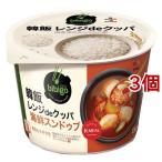 Yahoo! Yahoo!ショッピング(ヤフー ショッピング)bibigo 韓飯 レンジdeクッパ 海鮮スンドゥブ （ 173.7g*3個セット ）