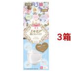 エルモア 肌ともマスク Flower ホワイト 個別包装 ( 24枚入*3箱セット )/ エルモア