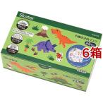子供用 不織布 プリーツマスク 箱入り ディノサウルス 恐竜柄 ( 25枚入*6箱セット )