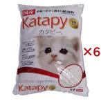 猫砂 ペパーレット カタピー 小粒タイプ ( 6L×6セット )