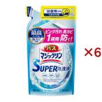 バスマジックリン お風呂用洗剤 スーパー泡洗浄 香りが残らない 詰め替え ( 300ml×6セット )/ バスマジックリン