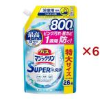 バスマジックリン お風呂用 スーパー泡洗浄 香りが残らない 詰め替え スパウトパウチ ( 800ml×6セット )/ バスマジックリン