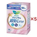 ショッピングロリエ ロリエ さらピュア吸水 超安心パッド 180cc ( 14枚入×5セット )/ ロリエ