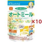 日食 オーガニック ピュア トラディショナル オートミール ロールドタイプ ( 800g×10セット )