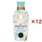 レノア ハピネス 夢ふわタッチ 柔軟剤 ウォームコットン&すずらん 本体 ( 450ml×12セット )/ レノアハピネス