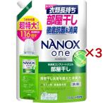 ナノックスワン 部屋干し フォレストグリーンの香り つめかえ用 超特大 ( 1160g×3セット )/ NANOXone