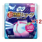 ソフィ 超熟睡ショーツ 涼肌 M-L 夜用 ナプキン ( 5枚入×12セット )/ ソフィ超熟睡ガード
