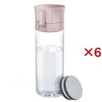 ショッピングブリタ ブリタ ボトル型浄水器 モーヴローズ 容量600ml カートリッジ 2個付き ( 6セット )/ ブリタ(BRITA)