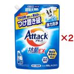 アタック抗菌EX つめかえ用 ( 900g×2セット )/ アタック