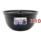 メダカ元気 メダカのための飼育鉢 黒420 ( 10セット )/ メダカ元気