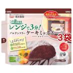  Kumamoto производства мука gru тонн свободный кекс Mix ( какао ) ( 80g*3 пакет комплект )/ Kumamoto производства мука 
