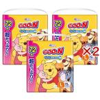 グーン ぐんぐん吸収パンツ Lサイズ ディズニー 超たっぷり ( 3袋入×2セッ