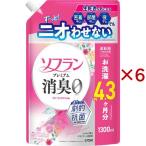 ソフランプレミアム消臭 フローラルアロマの香り つめかえ用 ( 1300ml×6セット )/ ソフラン