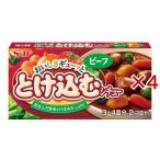 S＆B おいしさギューッととけ込むシチュー ビーフ ( 134g×4セット )